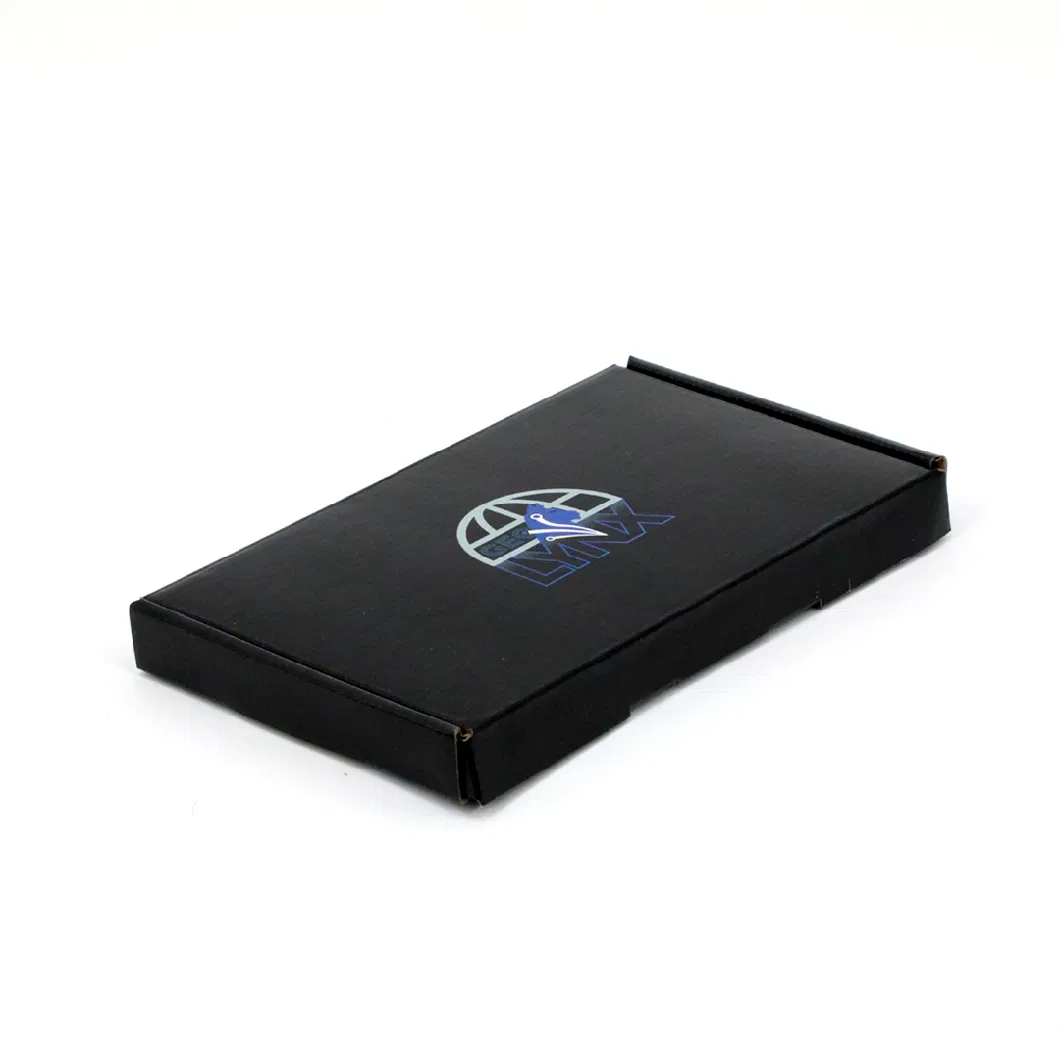 Wholesale Custom Black Airplane Box Foldable Corrugated Shipping Box for Clothes