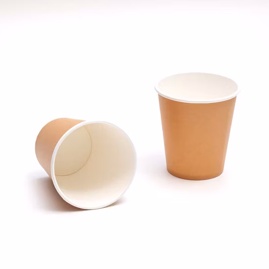 Schwarzer Milchtee, dicker Pappbecher, Einweg-Kaffeetasse, Heißgetränk-Takeaway-Paketbecher, Partygeschenk-Getränkebecher mit Deckel, 9 Unzen/14 Unzen/16 Unzen