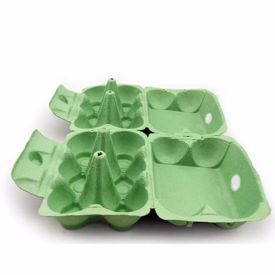 Kompostierbarer bunter Vintage-Farm-Papierzellstoff, 12 Dutzend Eierkartons