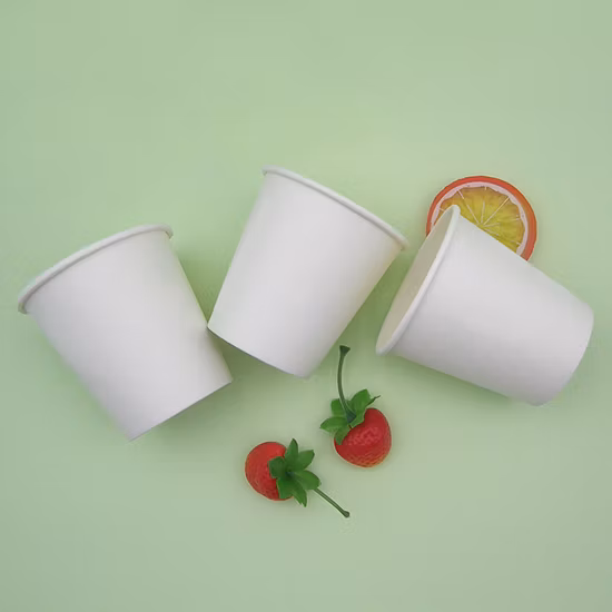 Kreative Einweg-Teetasse mit dicker Milch, Partybevorzugung, doppelt beschichteter Kaffee-Pappbecher, Kalt- und Heißgetränk-Verpackungsbecher
